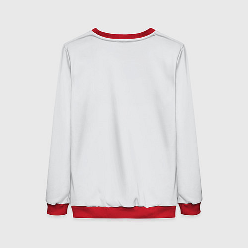 Женский свитшот BILLIE EILISH / 3D-Красный – фото 2