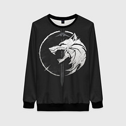 Свитшот женский The Witcher 3: Wild Hunt, цвет: 3D-черный