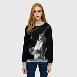Свитшот женский Fencer, цвет: 3D-меланж — фото 2