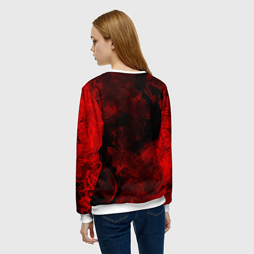 Женский свитшот АлисА / 3D-Белый – фото 4