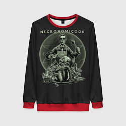 Свитшот женский Cthulhu, цвет: 3D-красный