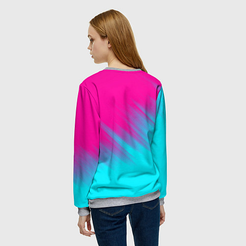 Женский свитшот UNDERTALE / 3D-Меланж – фото 4