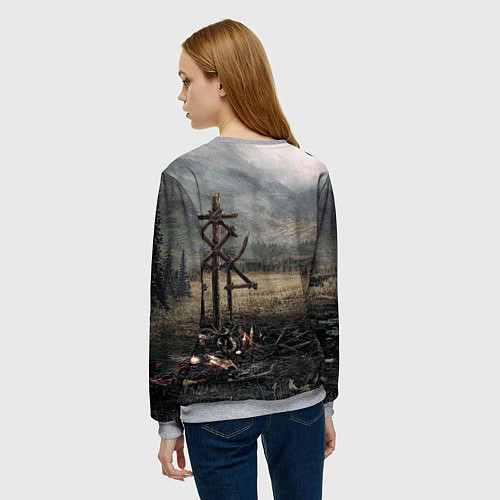 Женский свитшот Lorna Shore - Immortal / 3D-Меланж – фото 4