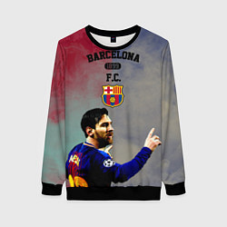 Свитшот женский Messi, цвет: 3D-черный
