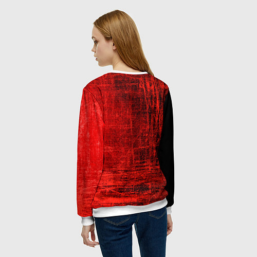 Женский свитшот Three Days Grace / 3D-Белый – фото 4