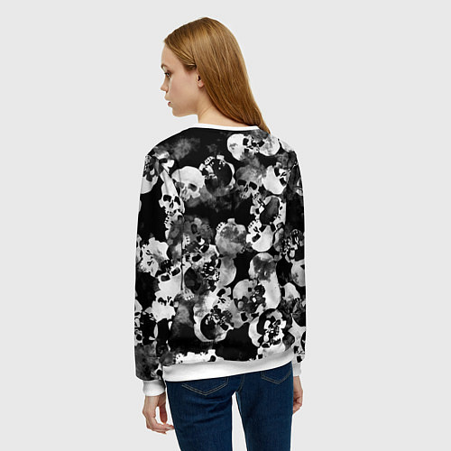 Женский свитшот Three days grace / 3D-Белый – фото 4