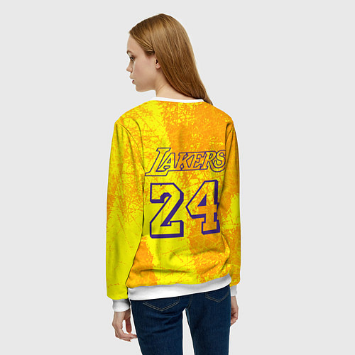 Женский свитшот Kobe Bryant / 3D-Белый – фото 4