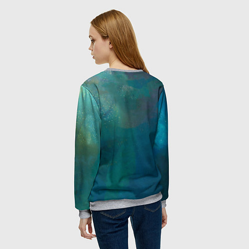 Женский свитшот Heroes of Might and Magic / 3D-Меланж – фото 4