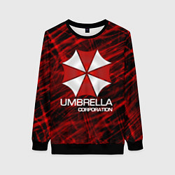 Свитшот женский UMBRELLA CORP, цвет: 3D-черный