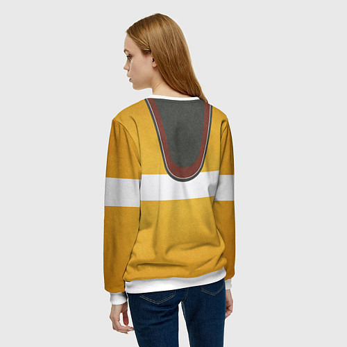 Женский свитшот CL4P-TP / 3D-Белый – фото 4