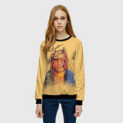 Свитшот женский Arturo Gatti, цвет: 3D-черный — фото 2