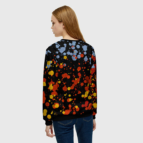 Женский свитшот ACDC / 3D-Черный – фото 4