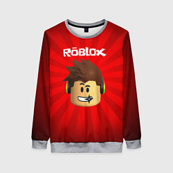 Свитшот женский ROBLOX, цвет: 3D-меланж