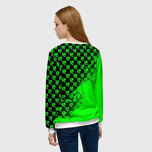 Женский свитшот Roblox / 3D-Белый – фото 4