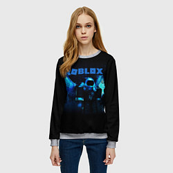 Свитшот женский ROBLOX, цвет: 3D-меланж — фото 2
