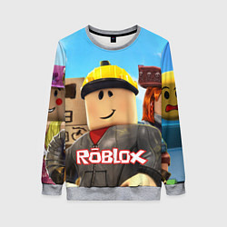 Свитшот женский ROBLOX, цвет: 3D-меланж