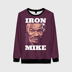 Свитшот женский Mike Tyson, цвет: 3D-черный