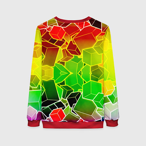 Женский свитшот Роблокс / 3D-Красный – фото 2