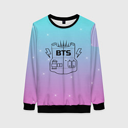 Свитшот женский BTS, цвет: 3D-черный