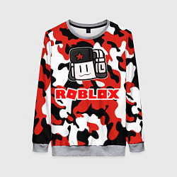 Свитшот женский ROBLOX, цвет: 3D-меланж