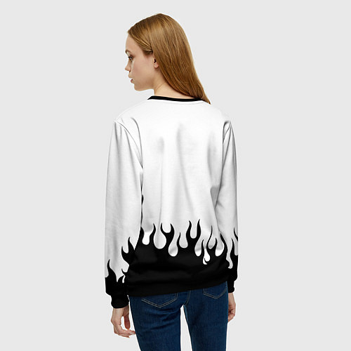 Женский свитшот Ozzy Osbourne / 3D-Черный – фото 4