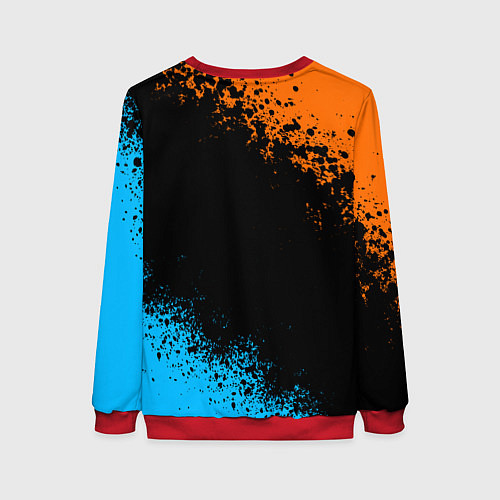 Женский свитшот PORTAL / 3D-Красный – фото 2