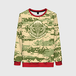 Свитшот женский ВДВ СССР, цвет: 3D-красный