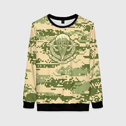 Свитшот женский ВДВ СССР, цвет: 3D-черный