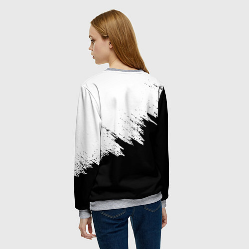 Женский свитшот Opel / 3D-Меланж – фото 4