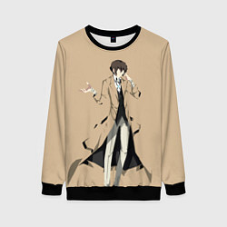 Свитшот женский Osamu Dazai, цвет: 3D-черный