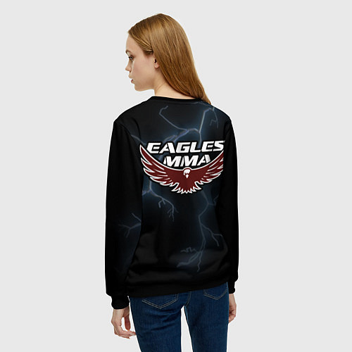 Женский свитшот ХАБИБ / 3D-Черный – фото 4