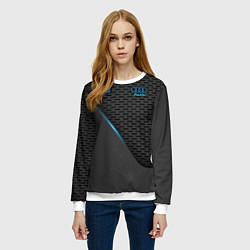 Свитшот женский Audi RS, цвет: 3D-белый — фото 2