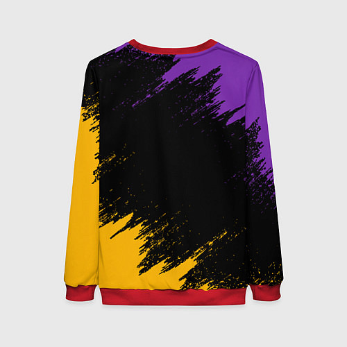 Женский свитшот LA LAKERS KOBE BRYANT / 3D-Красный – фото 2