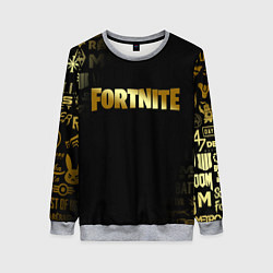 Свитшот женский FORTNITE, цвет: 3D-меланж