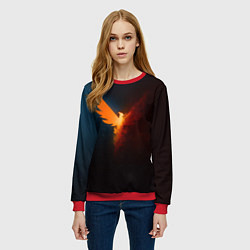 Свитшот женский The Division 2, цвет: 3D-красный — фото 2