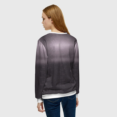 Женский свитшот ПОШЛАЯ МОЛЛИ / 3D-Белый – фото 4