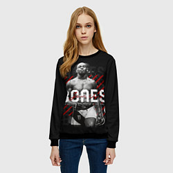 Свитшот женский Bones Jones, цвет: 3D-черный — фото 2