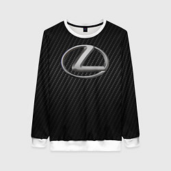 Свитшот женский LEXUS, цвет: 3D-белый