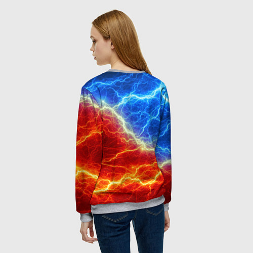 Женский свитшот CSGO / 3D-Меланж – фото 4