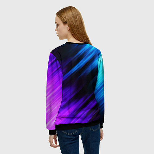 Женский свитшот BTS / 3D-Черный – фото 4