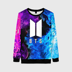 Свитшот женский BTS, цвет: 3D-черный