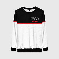 Свитшот женский AUDI SPORT, цвет: 3D-черный
