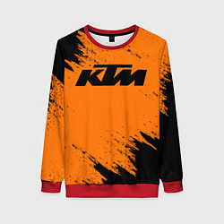 Свитшот женский KTM, цвет: 3D-красный