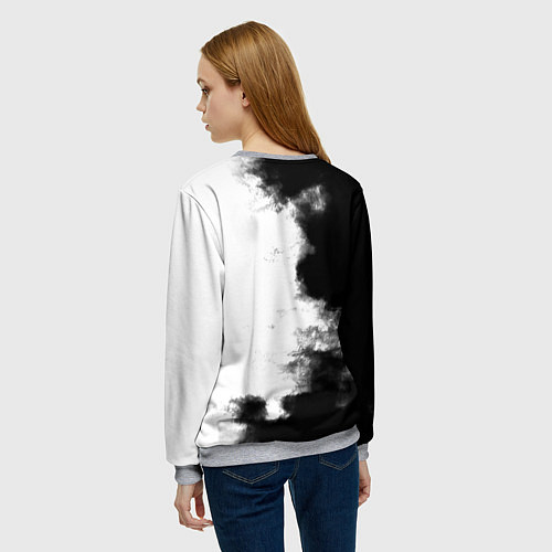 Женский свитшот Sabaton / 3D-Меланж – фото 4