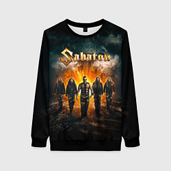 Свитшот женский Sabaton, цвет: 3D-черный