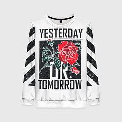 Свитшот женский Off-White: Yesterday, цвет: 3D-белый