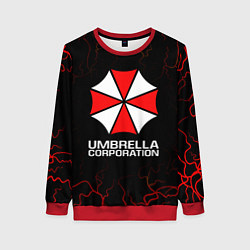 Свитшот женский UMBRELLA CORP, цвет: 3D-красный