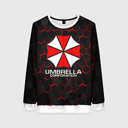 Свитшот женский UMBRELLA CORP, цвет: 3D-белый