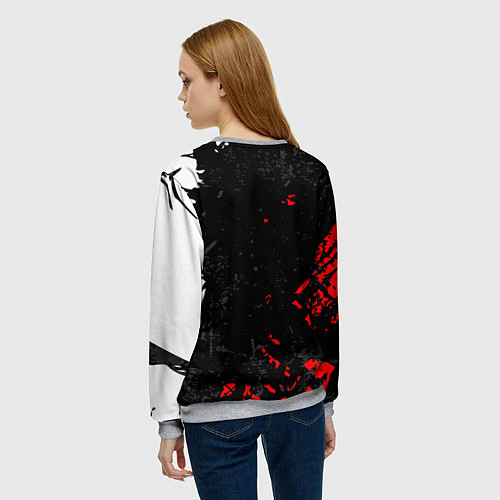 Женский свитшот METRO EXODUS / 3D-Меланж – фото 4