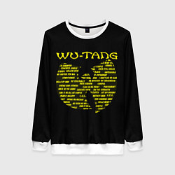 Свитшот женский WU-TANG CLAN, цвет: 3D-белый